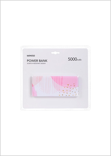 [Power Bank 5000mAh Pink (Moveforward)] Power Bank 5000mAh Pink