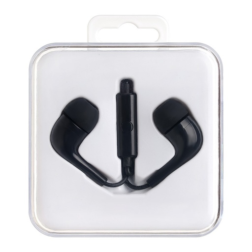 [Colorful In Ear Headphones Model HF233 Black (Miniso)] Colorful In Ear Headphones Model HF233 Black