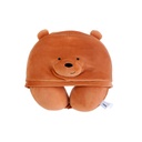 WBB- U-shaped Pillow with Hood(Grizz)