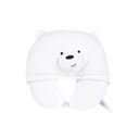 WBB - U-shaped Pillow with Hood(Ice Bear)