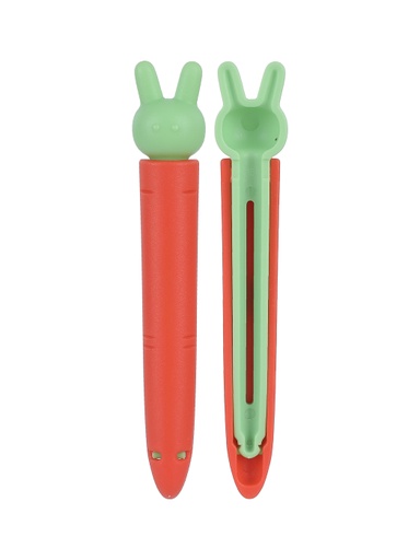 [Vegetable Sealing Clip 5pcs Carrot (Moveforward)] Vegetable Sealing Clip 5pcs Carrot