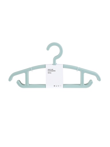 [Simple Multipurpose Clothes Hanger 5 Pack Mint Gre (Moveforward)] Simple Multipurpose Clothes Hanger 5 Pack Mint Gre