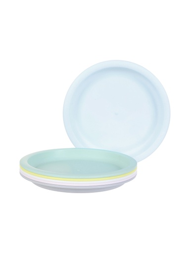 [Colorful Eco friendly Plate 6 Pack (Miniso)] Colorful Eco friendly Plate 6 Pack
