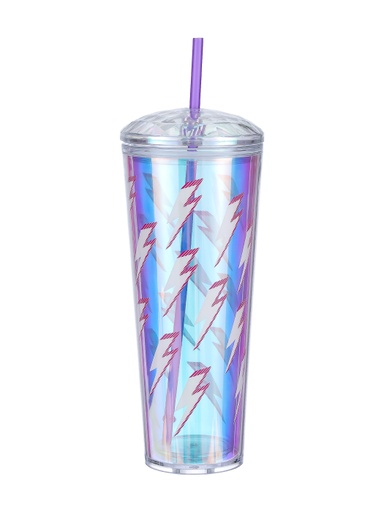 [Illusion Collection Straw Water Bottle 800ml (Miniso)] Illusion Collection Straw Water Bottle 800ml