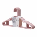 Simple Cloth Hanger 10 Counts Pink