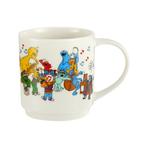 [Sesame Street Simple Mug 350ml A (Moveforward)] Sesame Street Simple Mug 350ml A