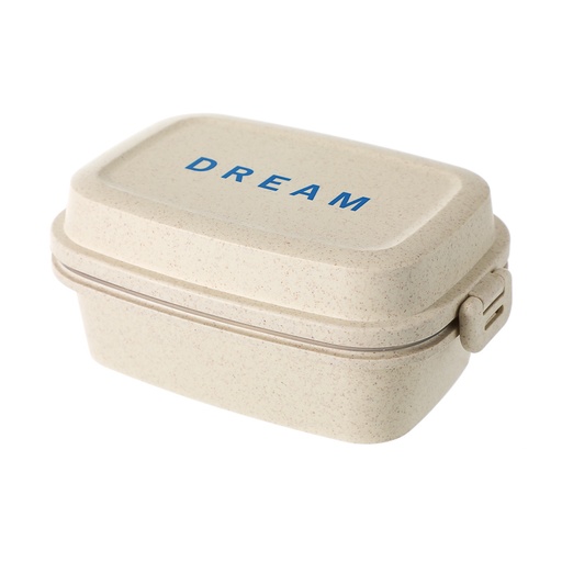 [Wheat Straw Bento Box with Double Clips 980ml (Moveforward)] Wheat Straw Bento Box with Double Clips 980ml