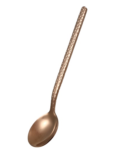 [European anti slip tea spoon rose gold (Miniso)] European anti slip tea spoon rose gold