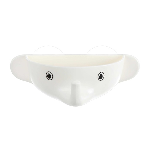 [ELEPHANT PATTERN SOAP HOLDER WHITE (Miniso)] ELEPHANT PATTERN SOAP HOLDER WHITE