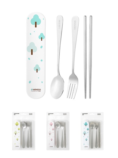 [FOUR PIECES TABLEWARE (Miniso)] FOUR PIECES TABLEWARE