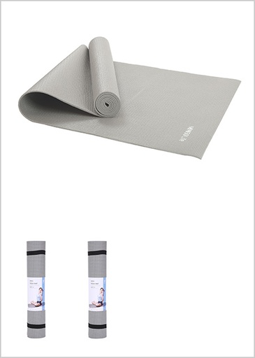 [3mm Comfortable Yoga Mat Grey (Miniso)] 3mm Comfortable Yoga Mat Grey