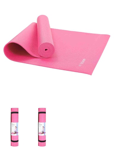 [3mm Comfortable Yoga Mat Rose Red (Miniso)] 3mm Comfortable Yoga Mat Rose Red