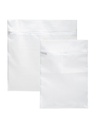 Rectangle Laundry Bag White 2 Pack