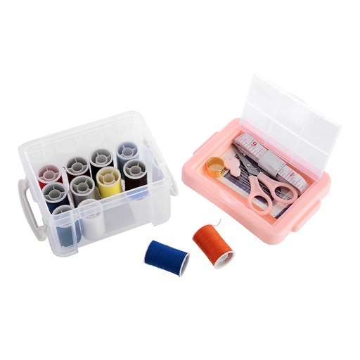 [11 color needlework box set pink (Miniso)] 12 color needlework box set pink