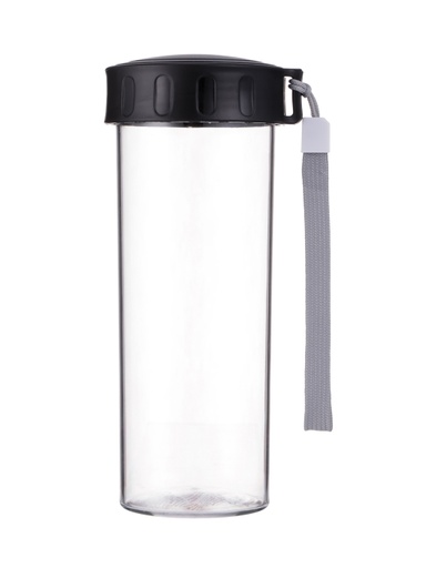 [Classic Plastic Water Bottle 480ml Black (Miniso)] Classic Plastic Water Bottle 480ml Black