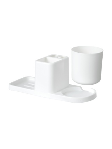 [Tooth Mug Kit for a Single Person White (Moveforward)] Tooth Mug Kit for a Single Person White