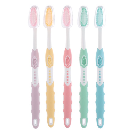 [Colorful Toothbrush 5 Pack (Miniso)] Colorful Toothbrush 5 Pack