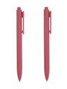 Retractable Gel Pen 0 7mm Brick Red Barrel Dark Re