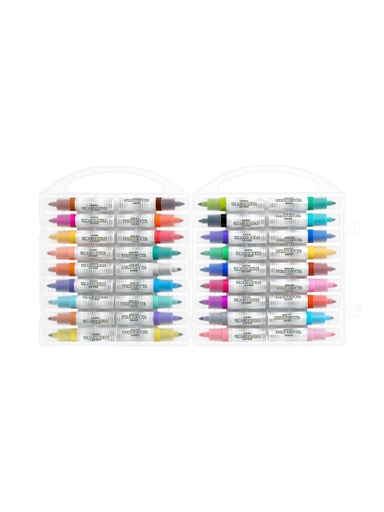 [Washable Watercolor Markers Set 24 Colors (Moveforward)] Washable Watercolor Markers Set 24 Colors