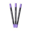 WATER SOLUBLE DOUBLE HEADED COLORED PEN BLUE