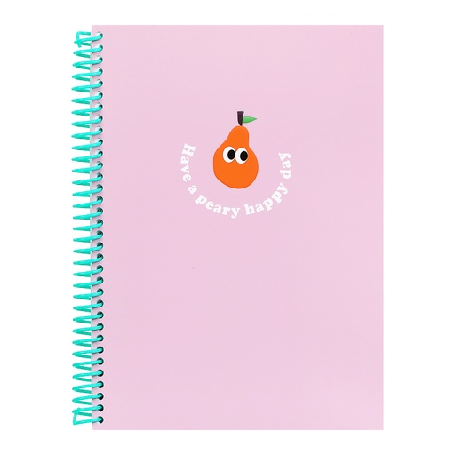 [Fruity Fairy A4 Wirebound Book Pear (Miniso)] Fruity Fairy A4 Wirebound Book Pear
