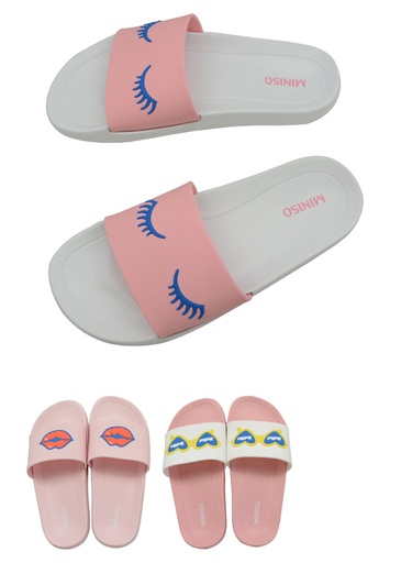 [Fashion Slippers M 37 37 (Miniso)] Fashion Slippers M 37 38