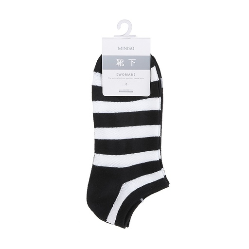 [Women s Stripe Low cut Socks 3 Pairs (Moveforward)] Women s Stripe Low cut Socks 3 Pairs